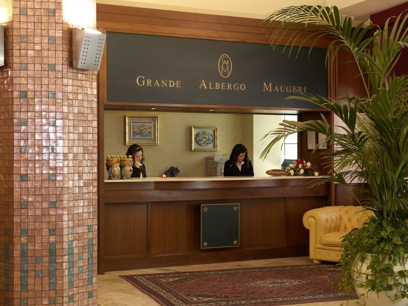 Grande Albergo Maugeri Acireale Esterno foto